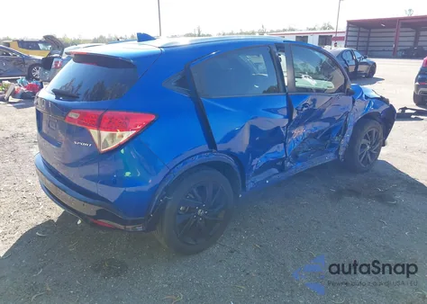 2021 Honda Hr-V 2Wd Sport z USA, uszkodzony, nr VIN 3CZRU5H1XMM706346